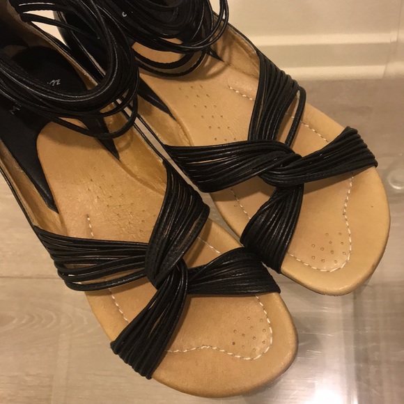 Miz Mooz Alex Ankle-Wrap Sandal - Picture 12 of 13